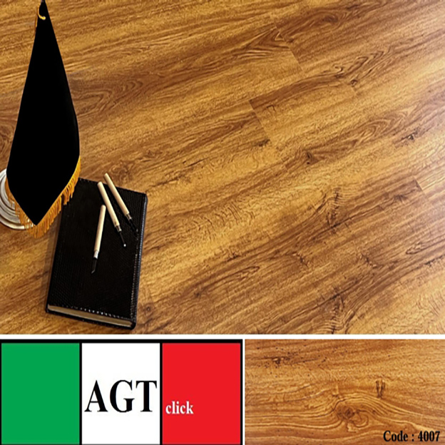 پارکت لمینت AGT Click عسلی کد (4007 )