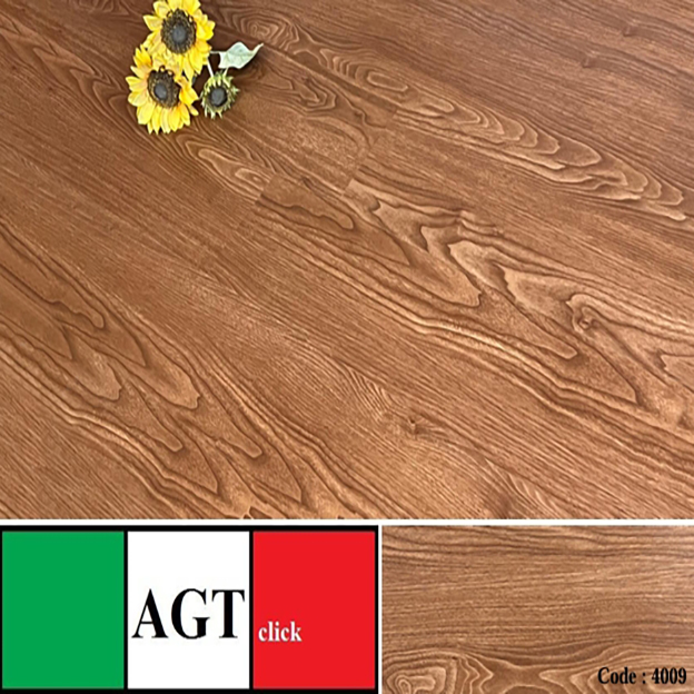 پارکت لمینت AGT Click قهوه ای کد (4009)